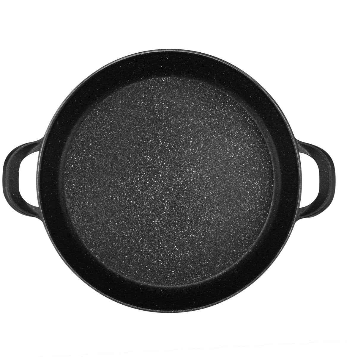 Kadirelli Paella Pan - 36cm - Zwart - Inductie
