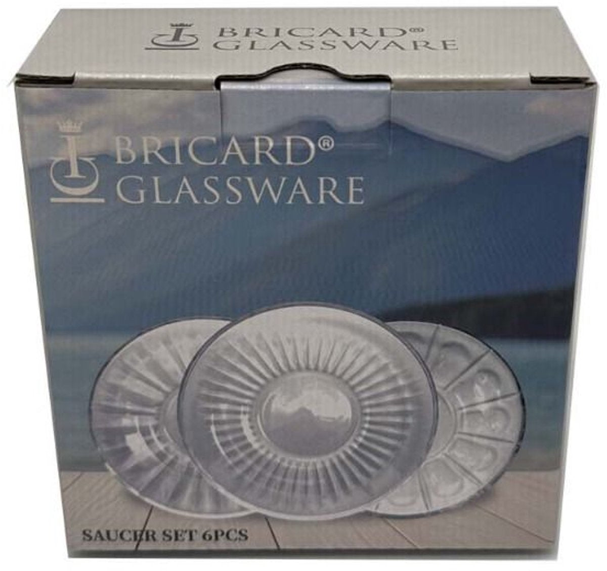 Bricard Melilla Turkse Thee Schoteltjes - 6-delig - Ø12cm - Theetip