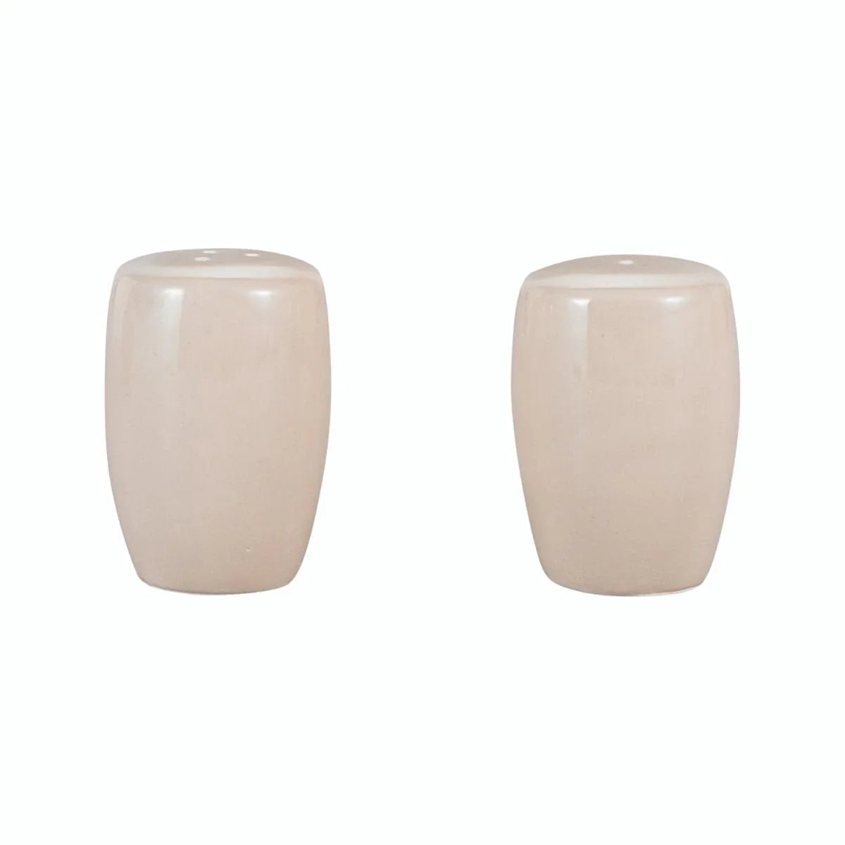 Bricard Colmar - Porseleinen Serviesset Set - Dinner Set 27-delig - 6 Persoons - Wit/Taupe