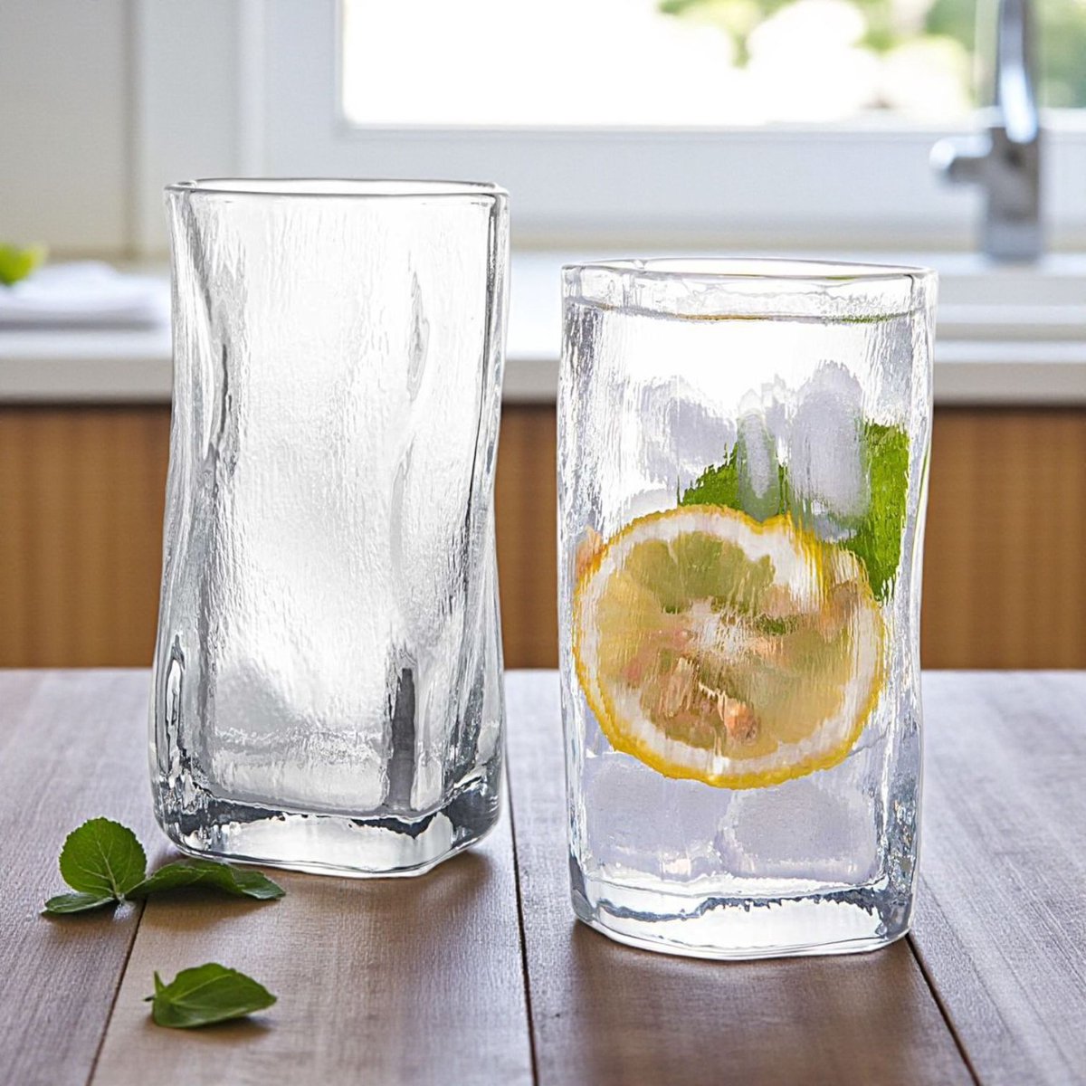 Almina Artic Snow Grande - 270ml - Longdrinkglazen - Set van 6 - Waterglazen - Cocktailglazen