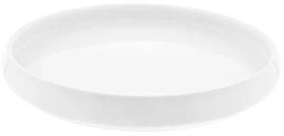 Glozini Tokyo - Service de table en porcelaine - Service de table - 24 pièces - Porcelaine - 6 personnes - Blanc