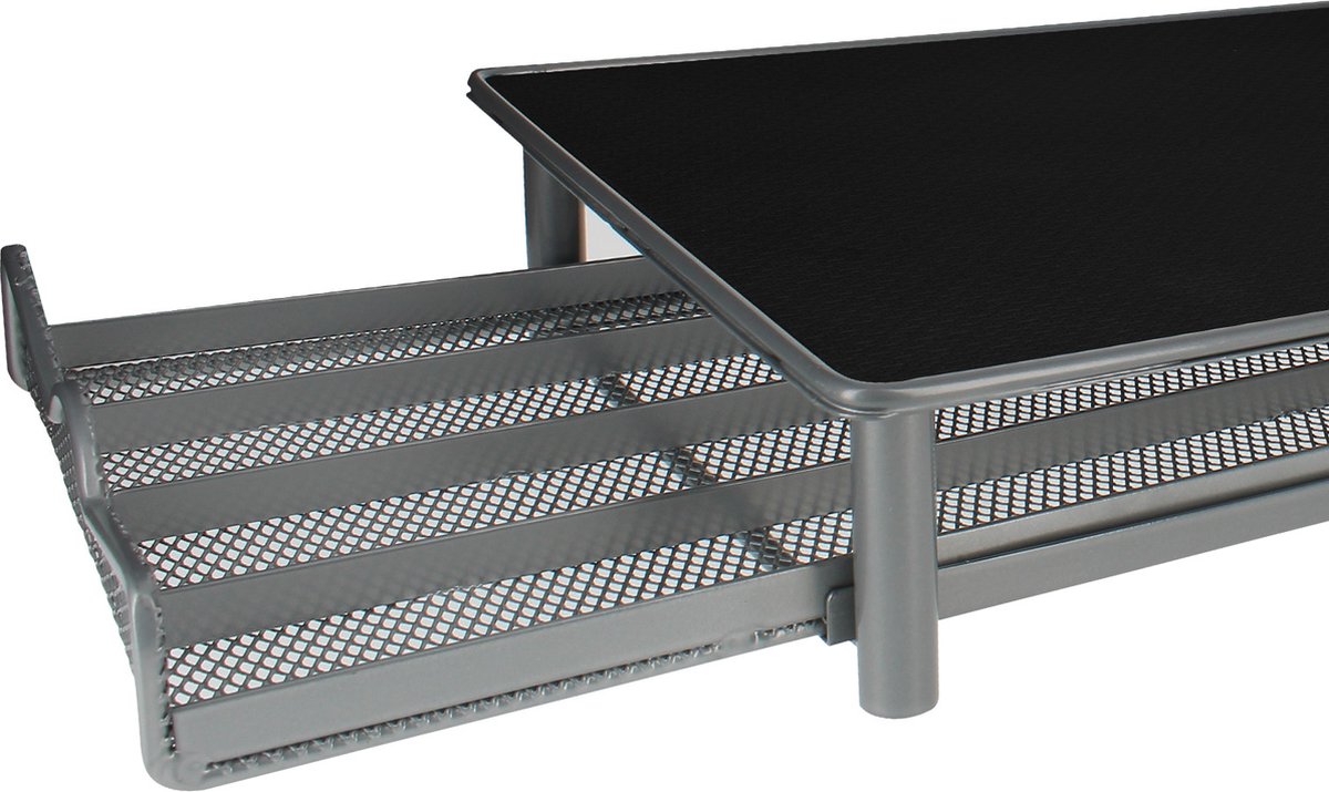 Cheffinger - Nespresso Capsulehouder met Lade - 40 Cups - Cuphouder - Espresso Koffie Pad en Cups Houder - Zwart