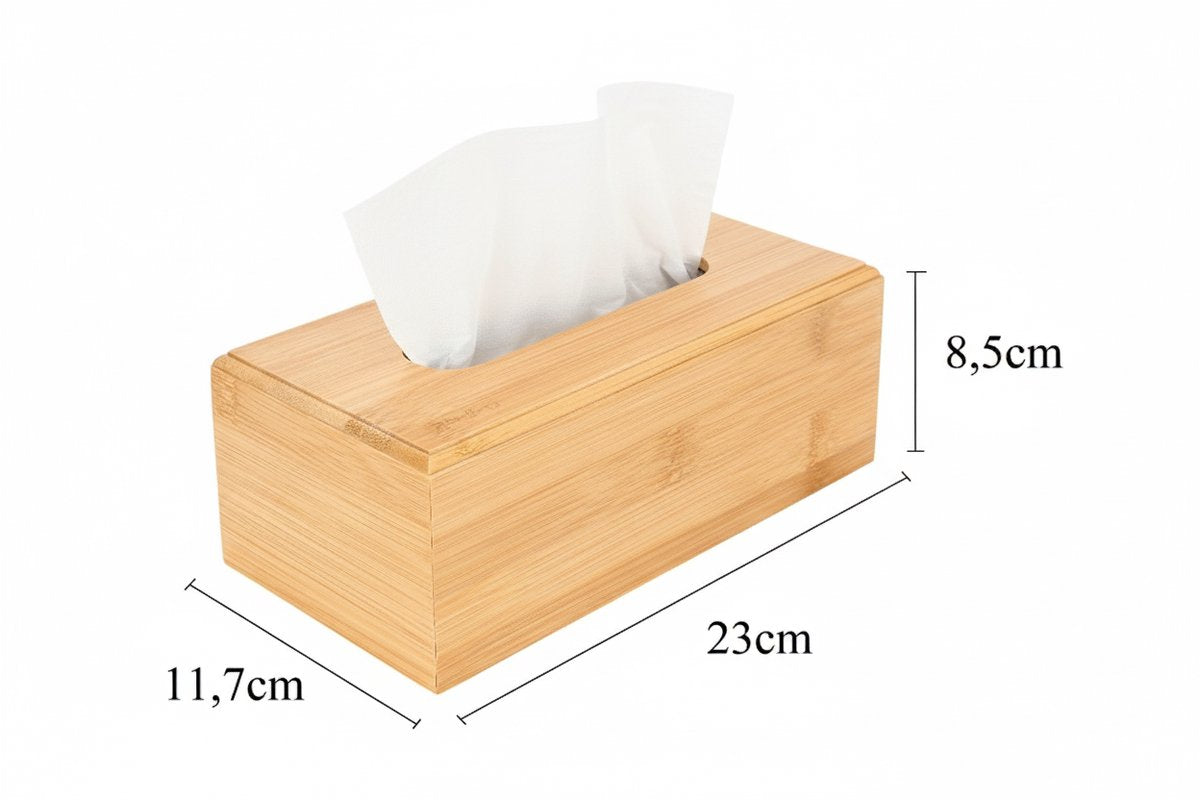 Cheffinger Tissue Box - Bamboe - Tissue Doos - Tissuehouder