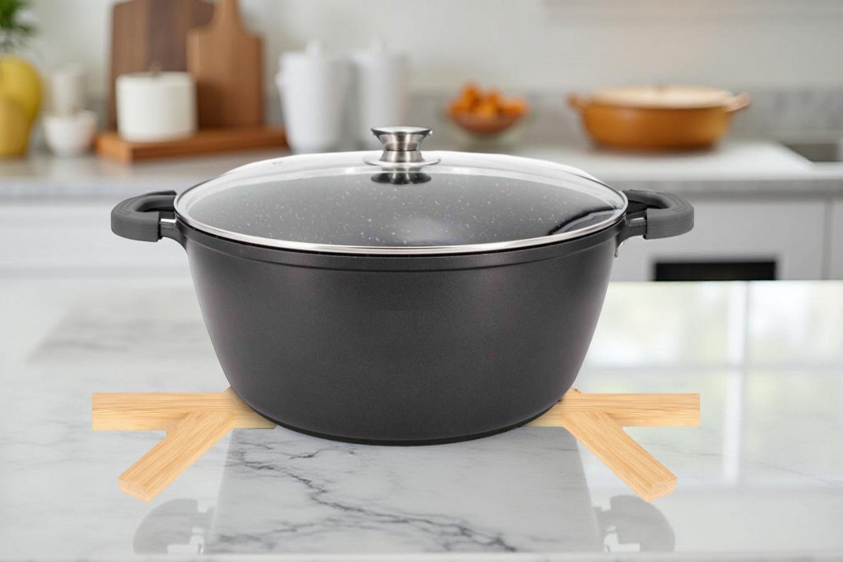 Cheffinger Trivet - Bamboo - Pan Trivet