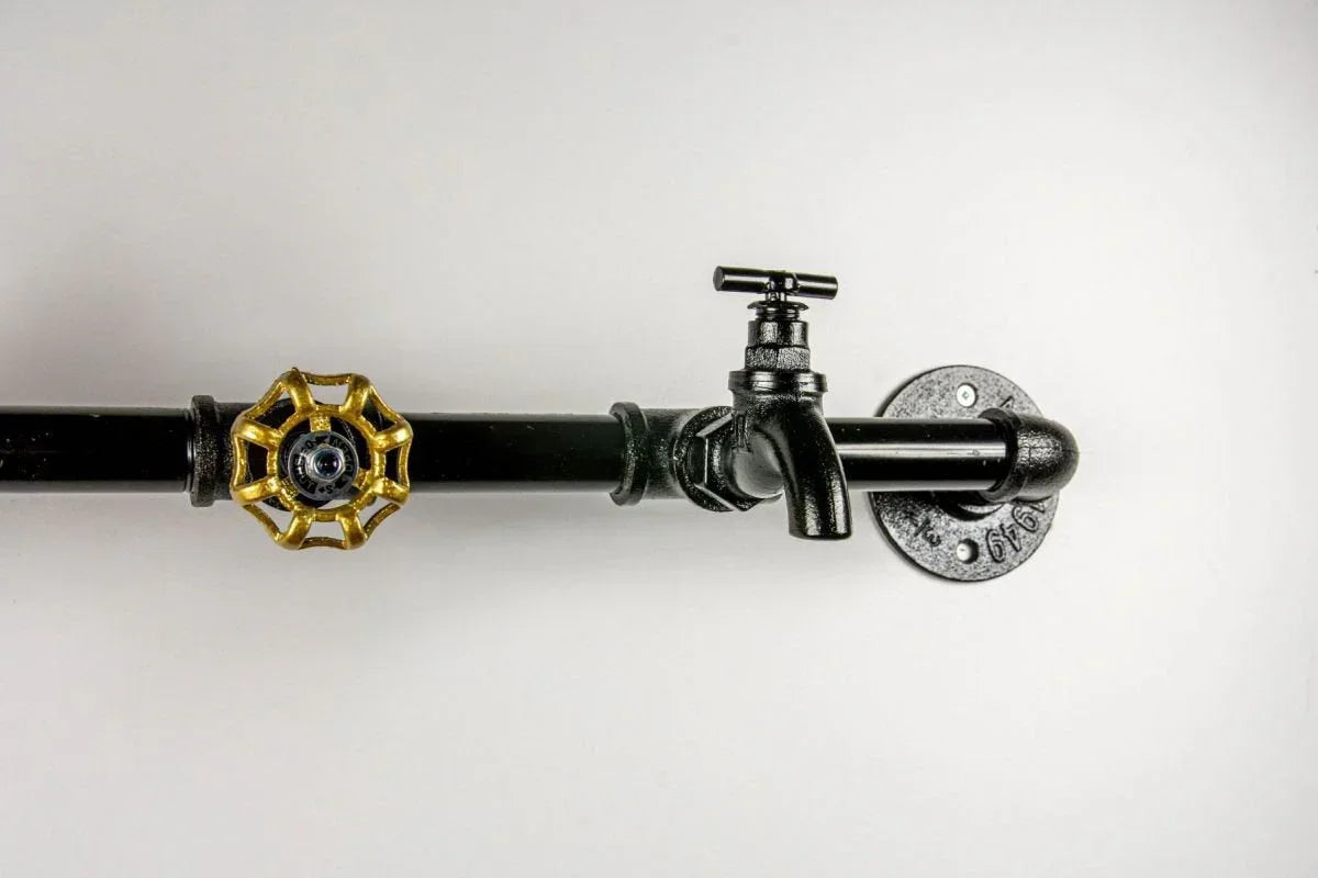 MacLean Mytube Koppelstuk Ø25mm - Zwart - Decoratie Kraan
