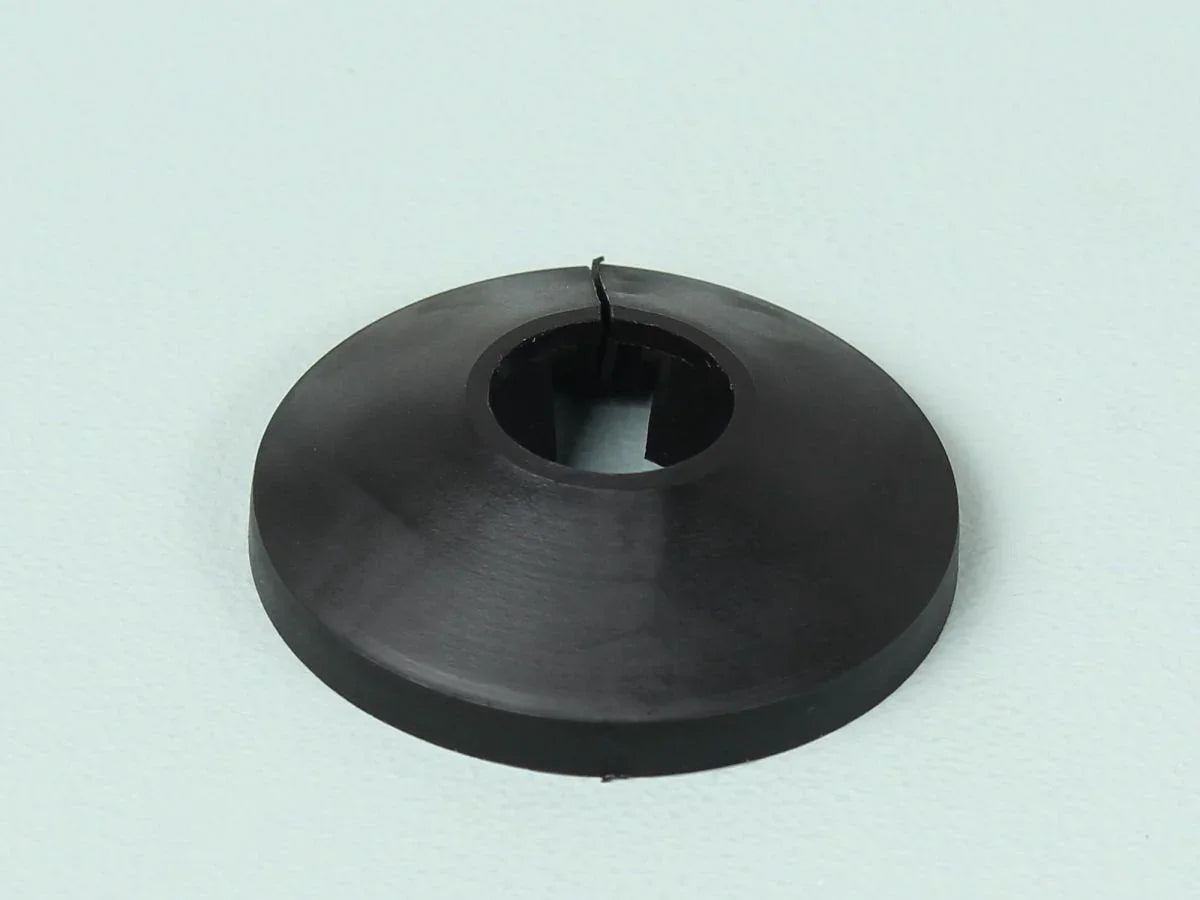 Maclean Verwarmingsbuis Rozet - Ø22mm - Zwart - Set van 2 - CV Buis Rozet