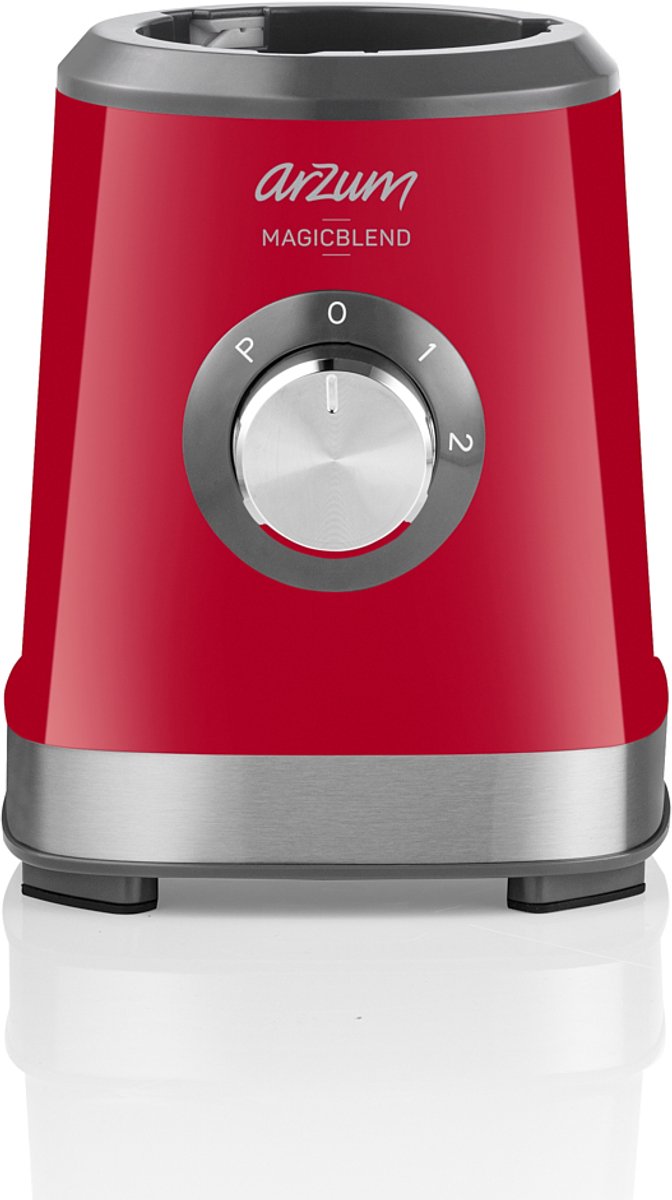 Arzum Magicblend Blender AR1159-0300 | Rood - 1000W - Glazen kan - 1,2L