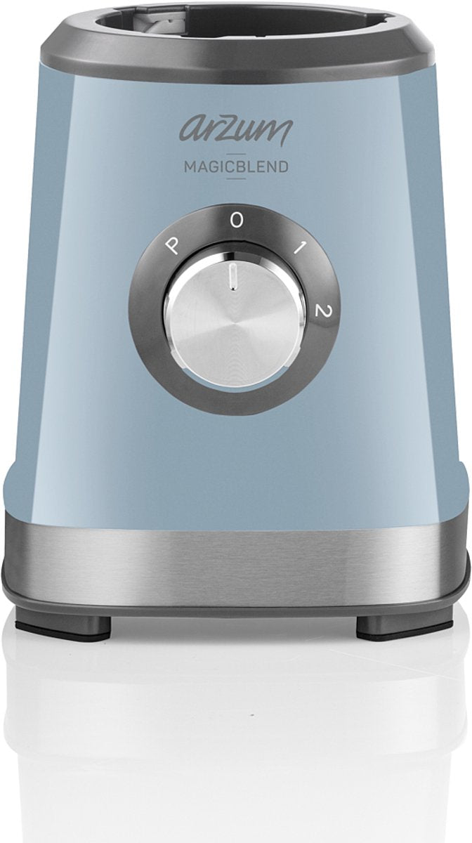 Arzum Magicblend Blender AR1159 | Blauw - 1000W - Glazen kan - 1,2L