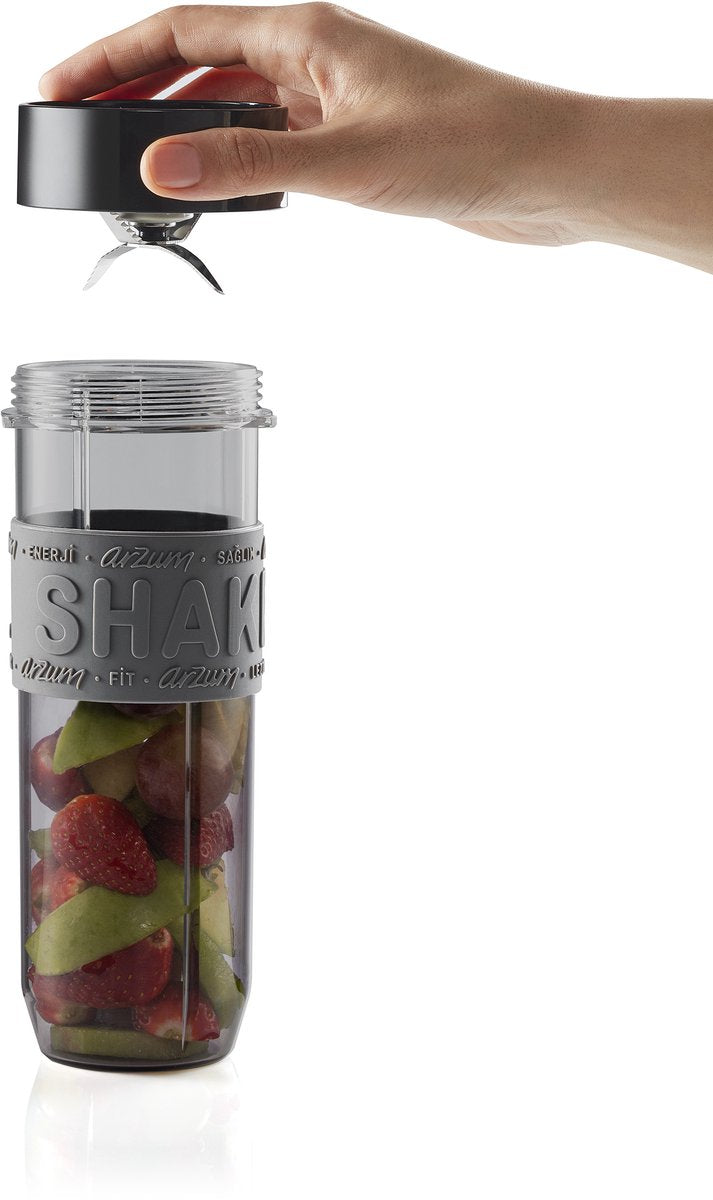 Arzum Shake 'n Take Neo Blender AR1147-0100 | Zwart - Mini blender - 500W