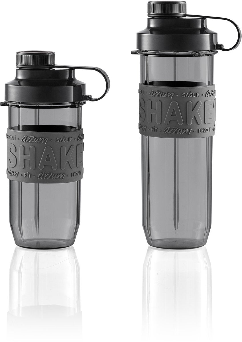 Arzum Shake 'n Take Dream Blender AR1148-0100 | Black - Mini blender - 500W - 2 Drinking bottles