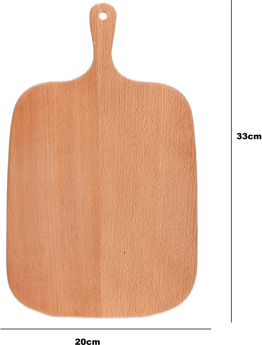 Cheffinger Snijplank - Bamboe - 33cm