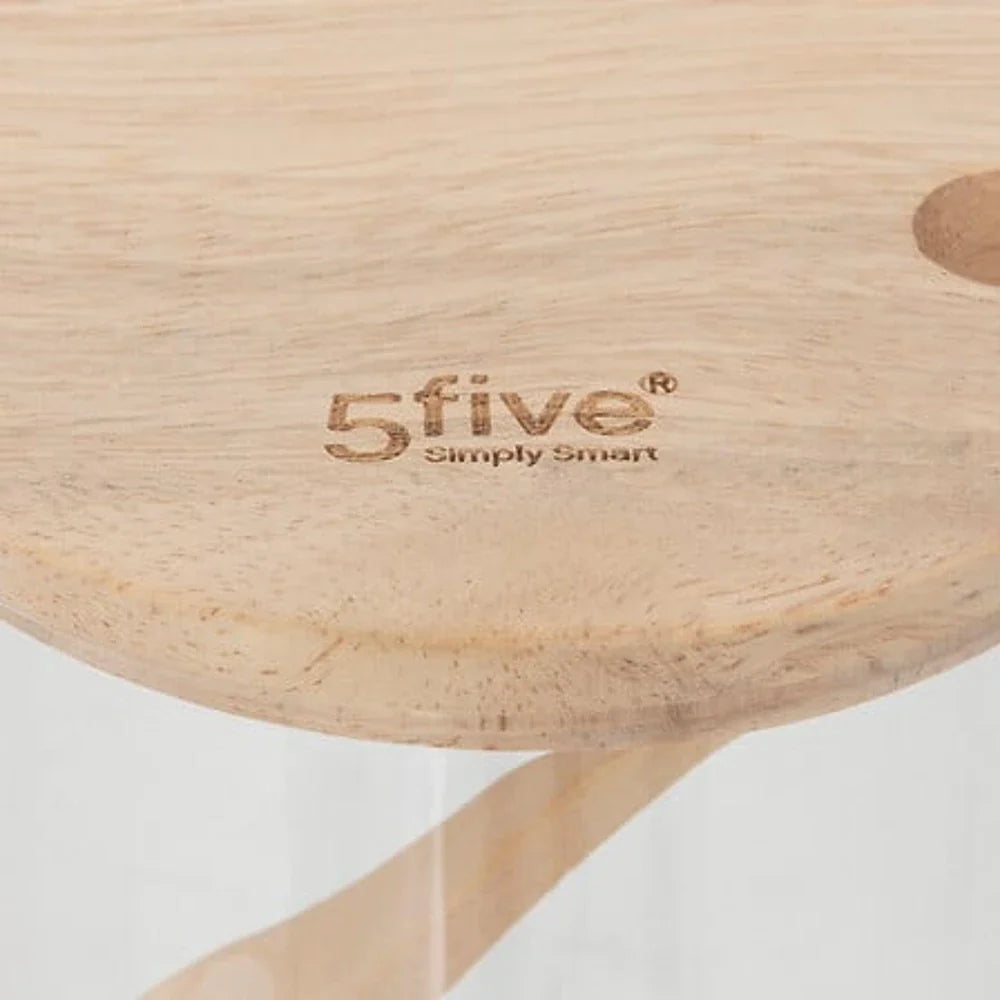 5Five Suikerpot incl Lepel - Glas/Bamboe - 400ml