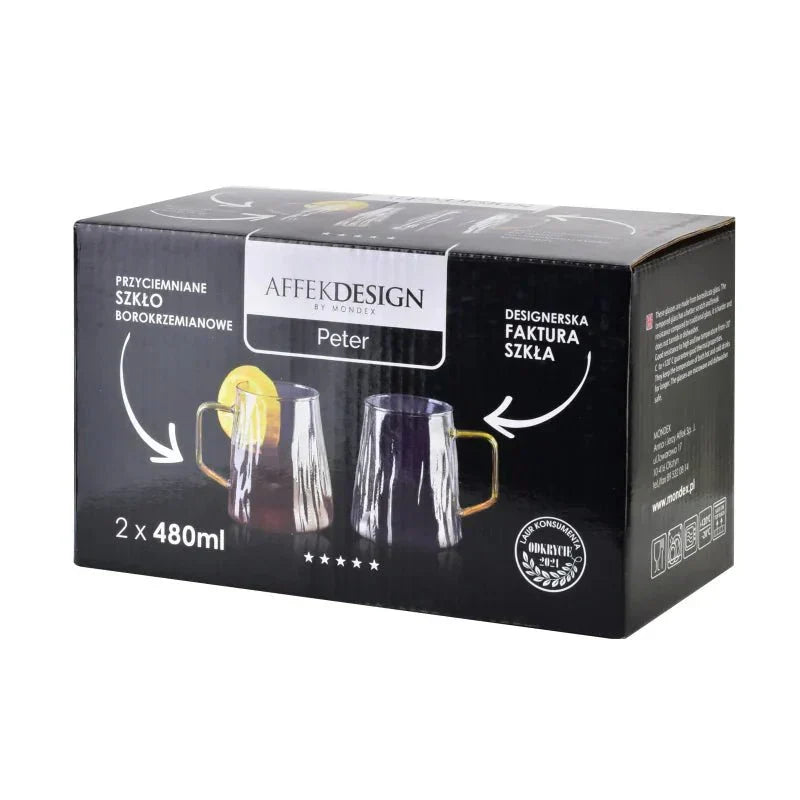 Affekdesign Gletsjerglazen Mok glas productafbeelding 2