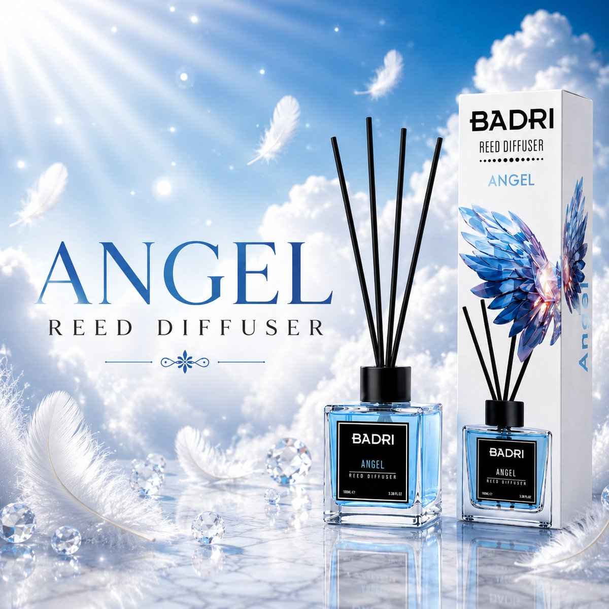 BADRI Geurstokjes Angel 100ML geurstokjes productafbeelding 2