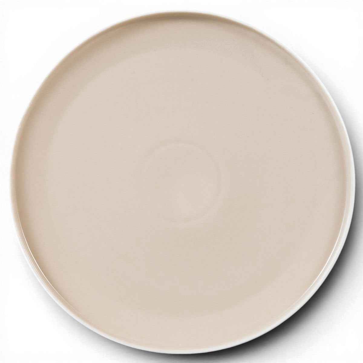 Bricard Blanzy - Porseleinen Serviesset Set - Dinner Set - 27-delig - 6-Persoons - Wit/Taupe