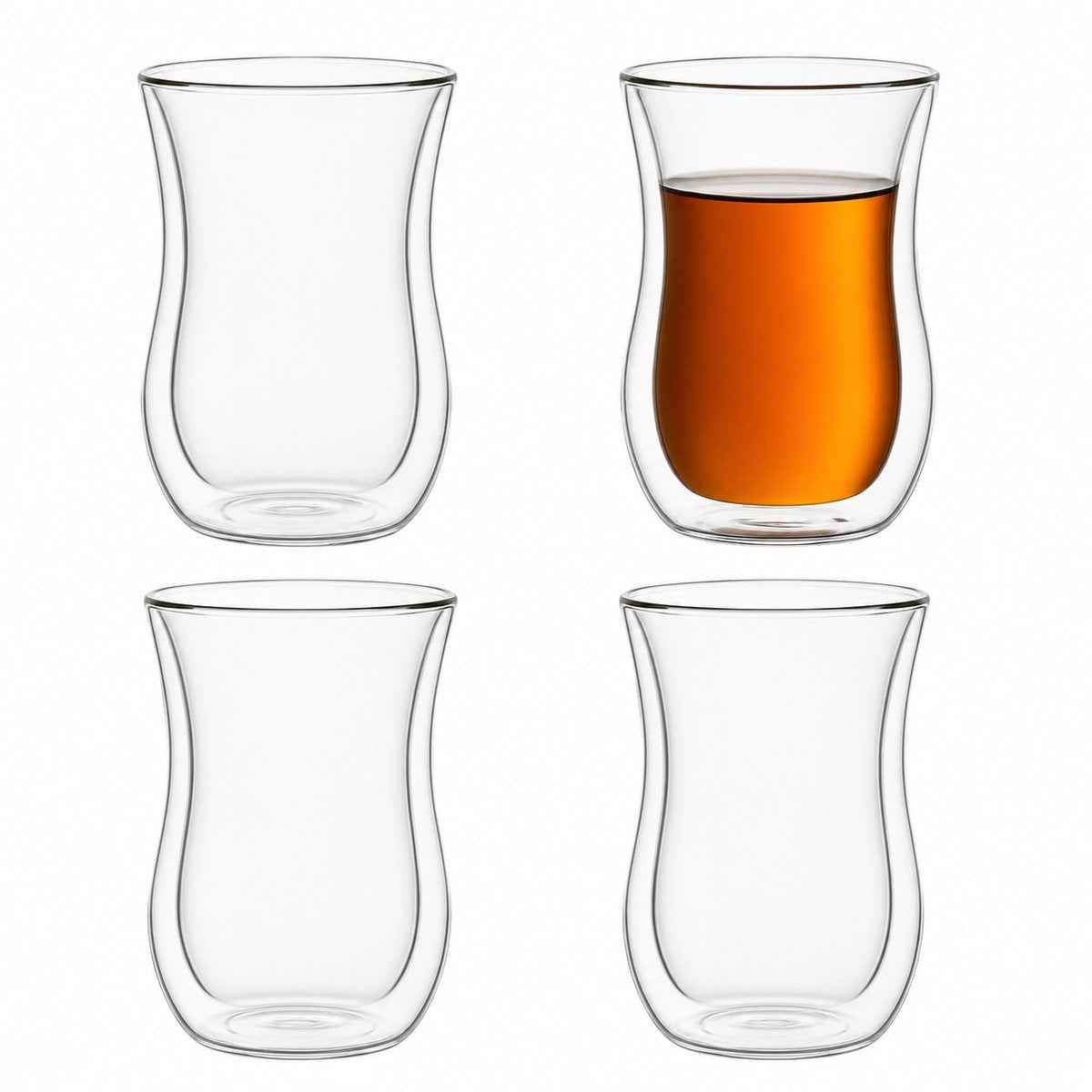 Bricard Dubbelwandige Turkse Theeglazen glas