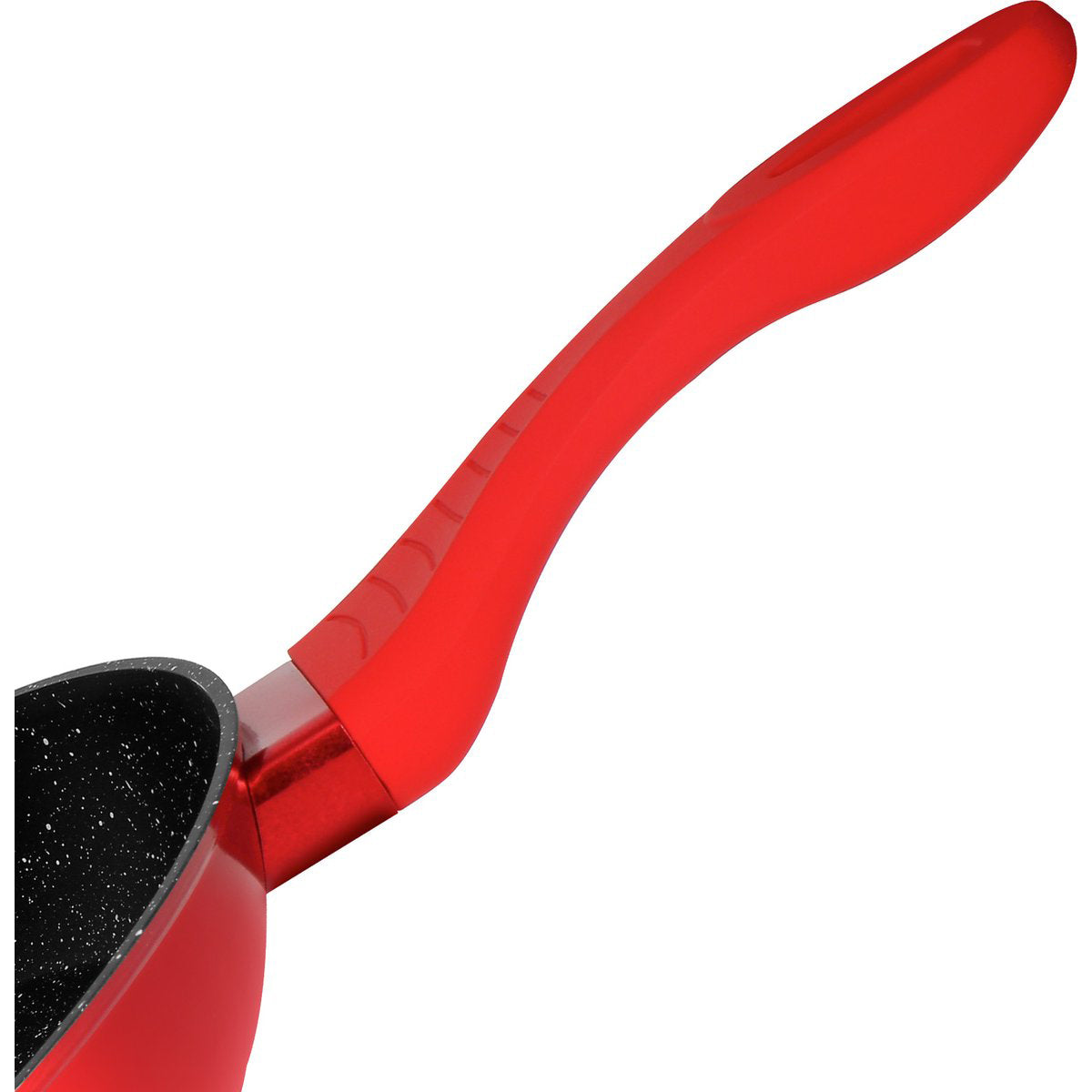 Cheffinger Koekenpannenset - 3-delig - Rood - Koekenpan 20, 24,28cm - Inductie - TEKZEN