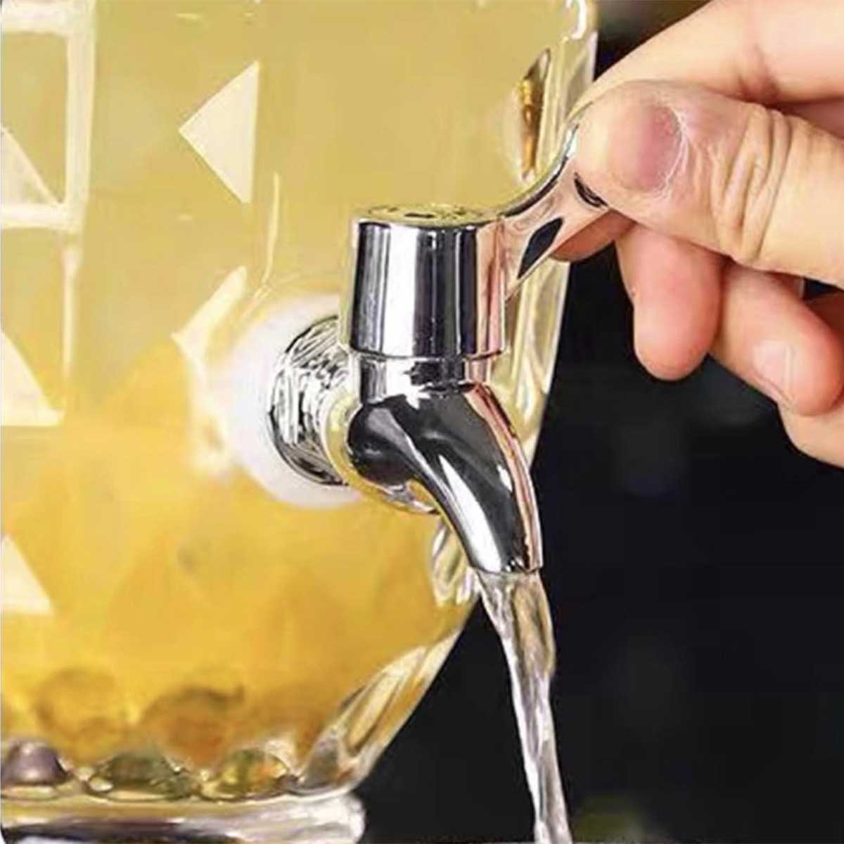 Cheffinger Limonadedispenser – 5L | Stijlvolle Drankendispenser voor Water, Sap en Cocktails