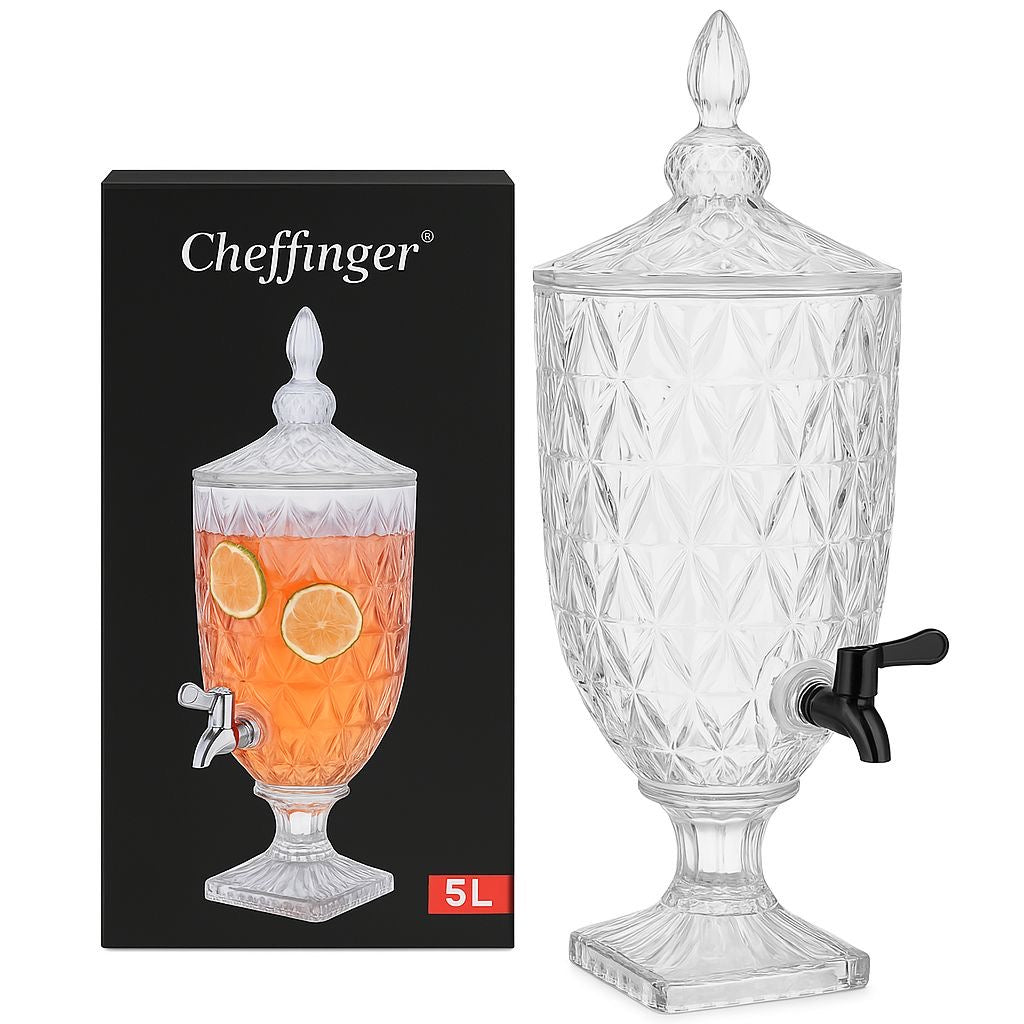 Cheffinger Limonadedispenser – 5L limonadedispensers productafbeelding 2