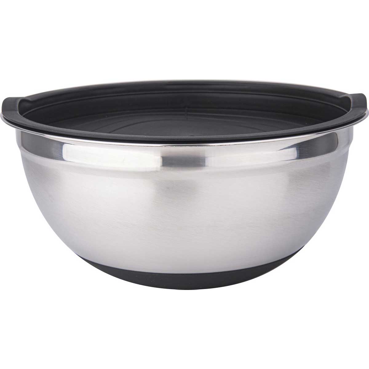 Cheffinger Mengkom - Set van 3 Keukenkommen met Deksels - 20/22/24cm - Kommenset