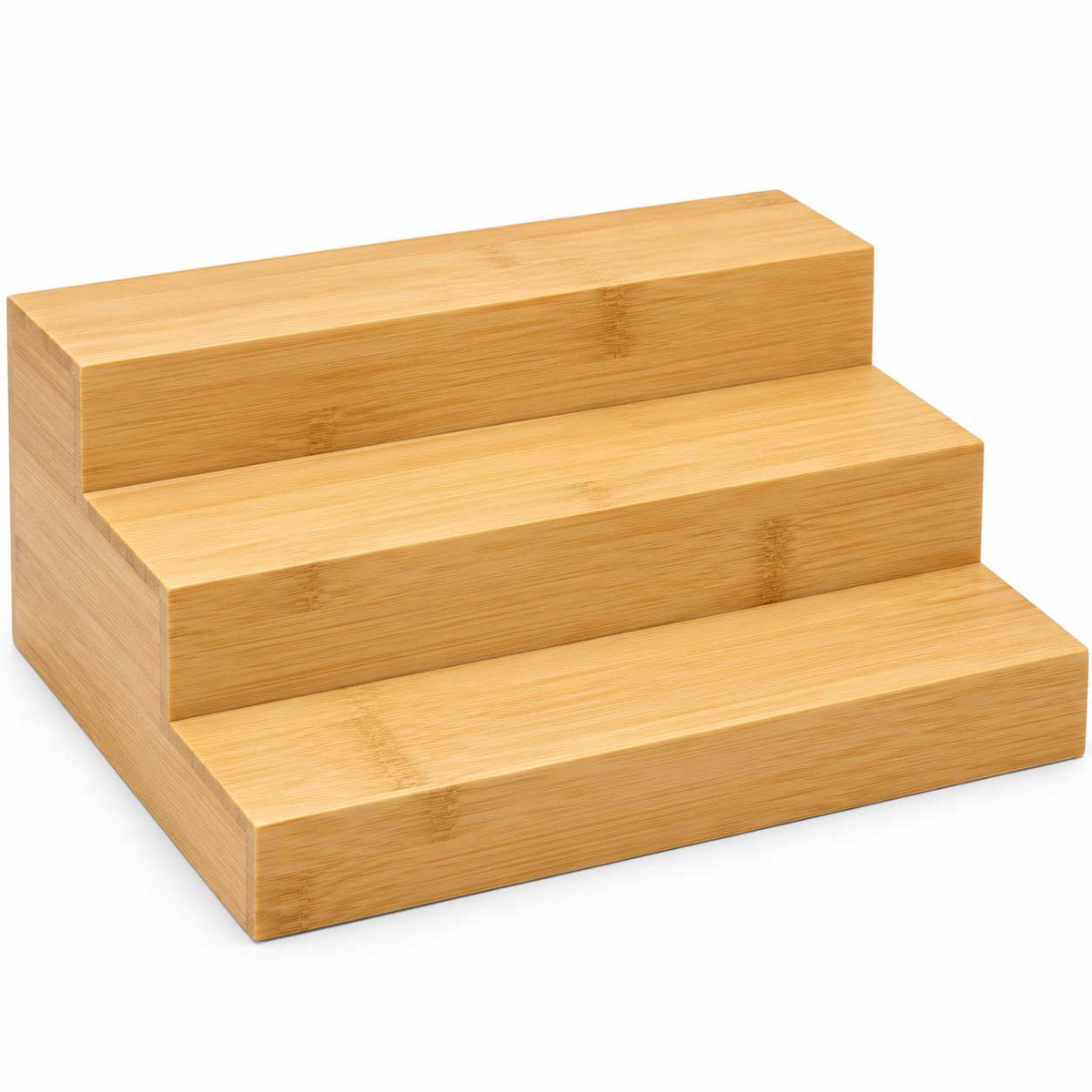 Cheffinger 3-traps Kruidenrek van Bamboe - 30x22,5x11cm – foto 2