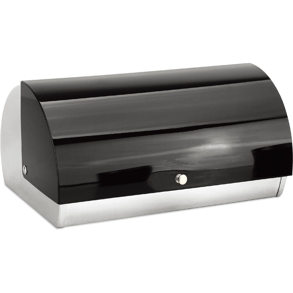 Cheffinger Broodtrommel - Metallic Zwart - RVS - 38cm