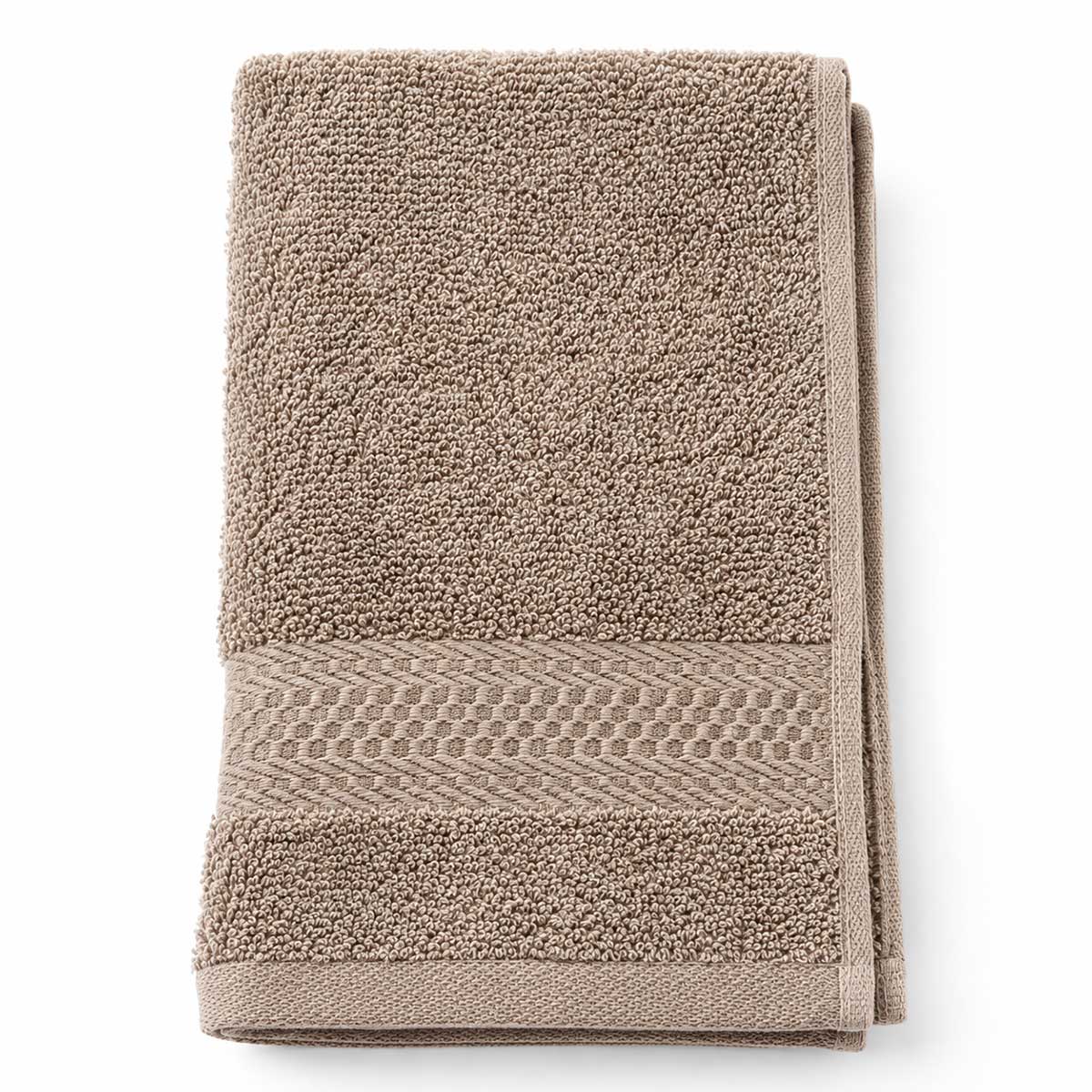 Cleanizi Handdoek - Taupe - 50x90 cm - 100% Katoen - Badstof Handdoek - Set van 3 – foto 2
