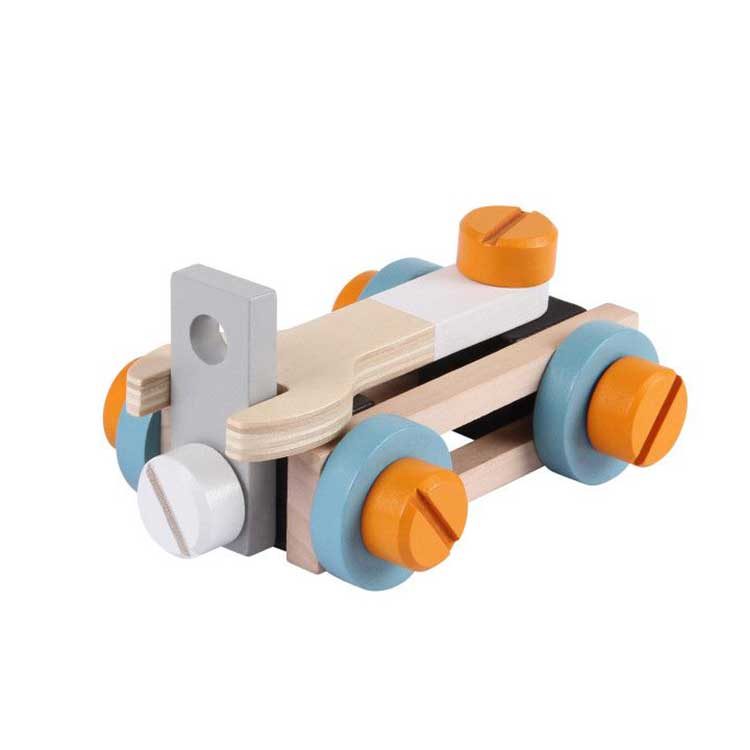 ECOTOYS Houten Gereedschapsset - 52-delig - Kinderwerkbank - 3+ – foto 4