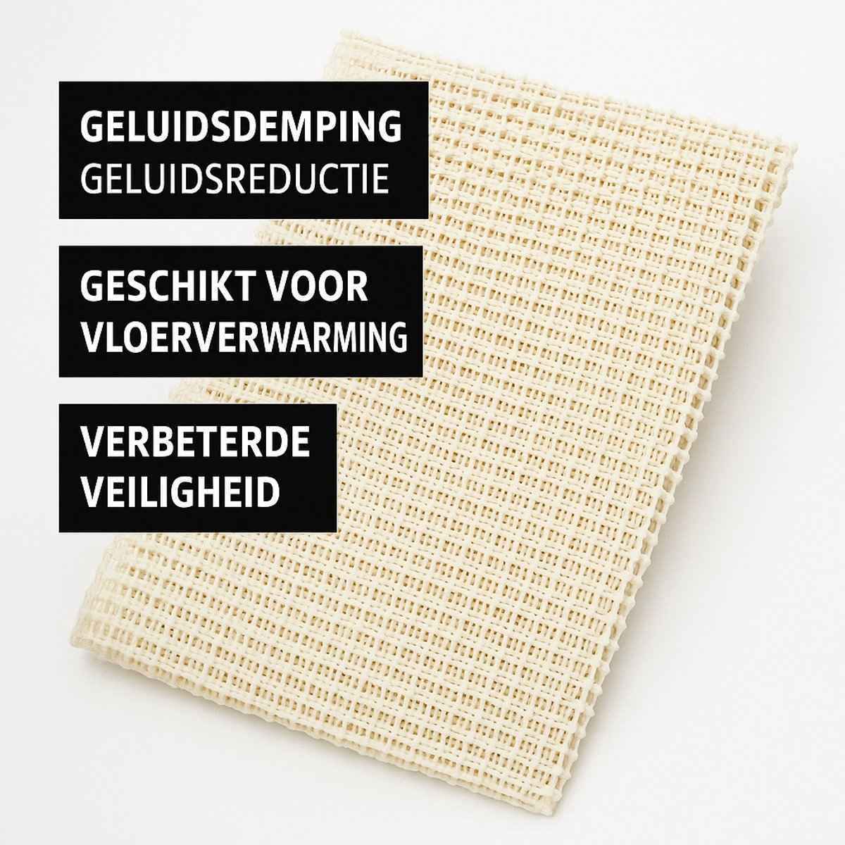 Cheffinger.nl Antislipmat Voor Vloerkleed - Antislip tapijt - Ondertapijt - Onderkleed - Antisliponderkleden - Antislipmat onder Vloerkleed