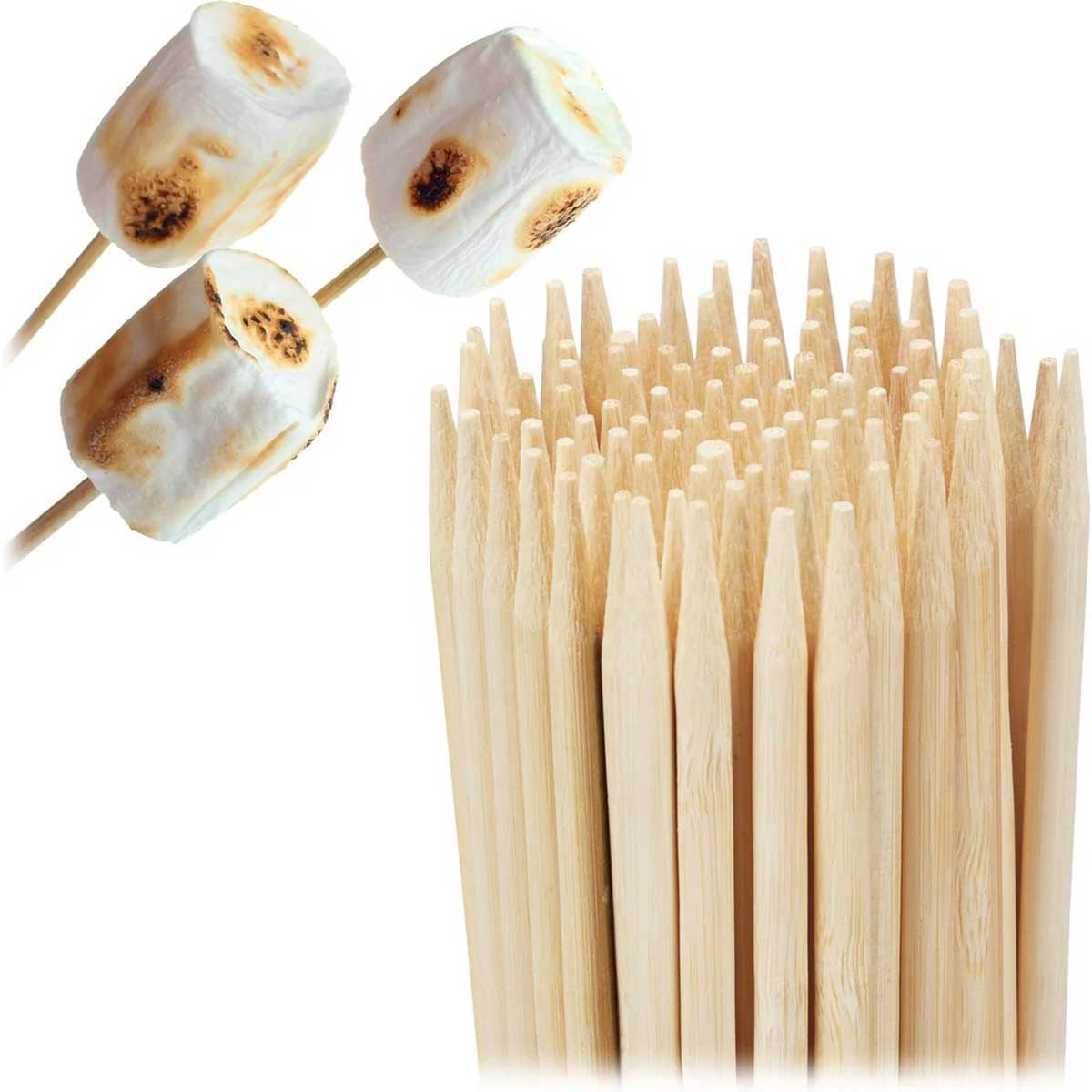 Kadirelli Bamboe Barbecue Skewers 24cm spiezen