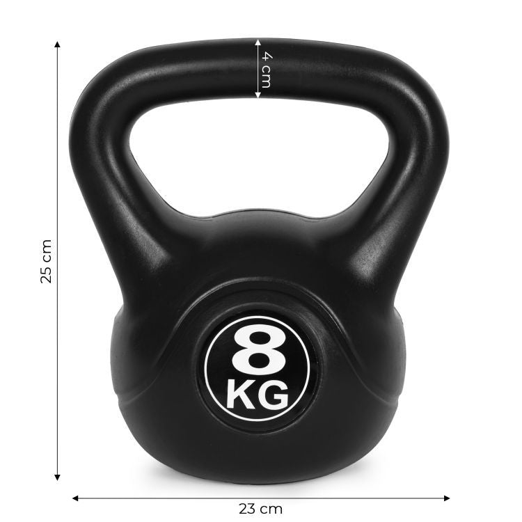 MovePro Kettlebell - 8 kg - Fitness Gewicht - Krachttraining - Trainingsgewicht