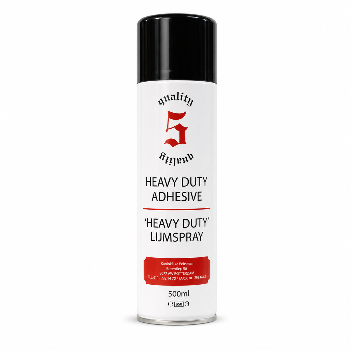 Peitsman Heavyduty Universele Contactlijm Spraylijm / Spuitlijm lijm