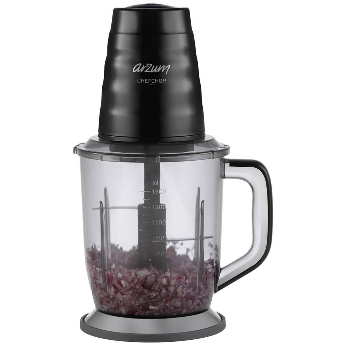Arzum Chefchop AR1161 Hakmolen - Zwart - 400W - 1.5L - Compact - TEKZEN