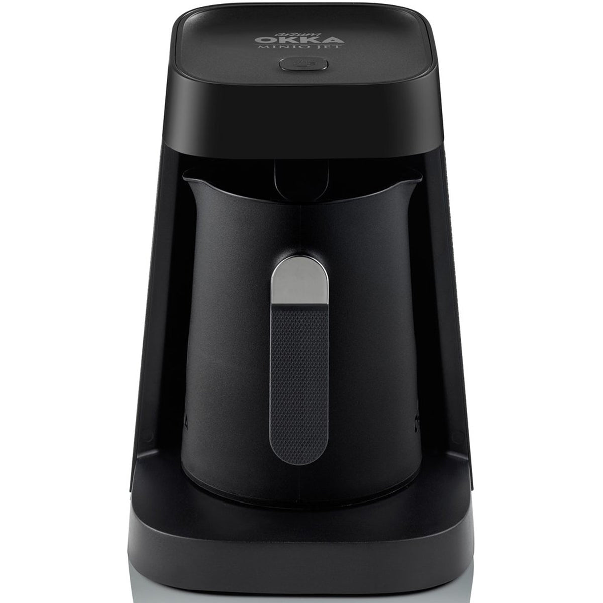 Arzum OKKA Minio Jet OK0017 - Turks Koffiezetapparaat - Zwart/Chroom - Dubbelzijdige Koffiepot - 1 - 5 Kopjes - 480W - TEKZEN