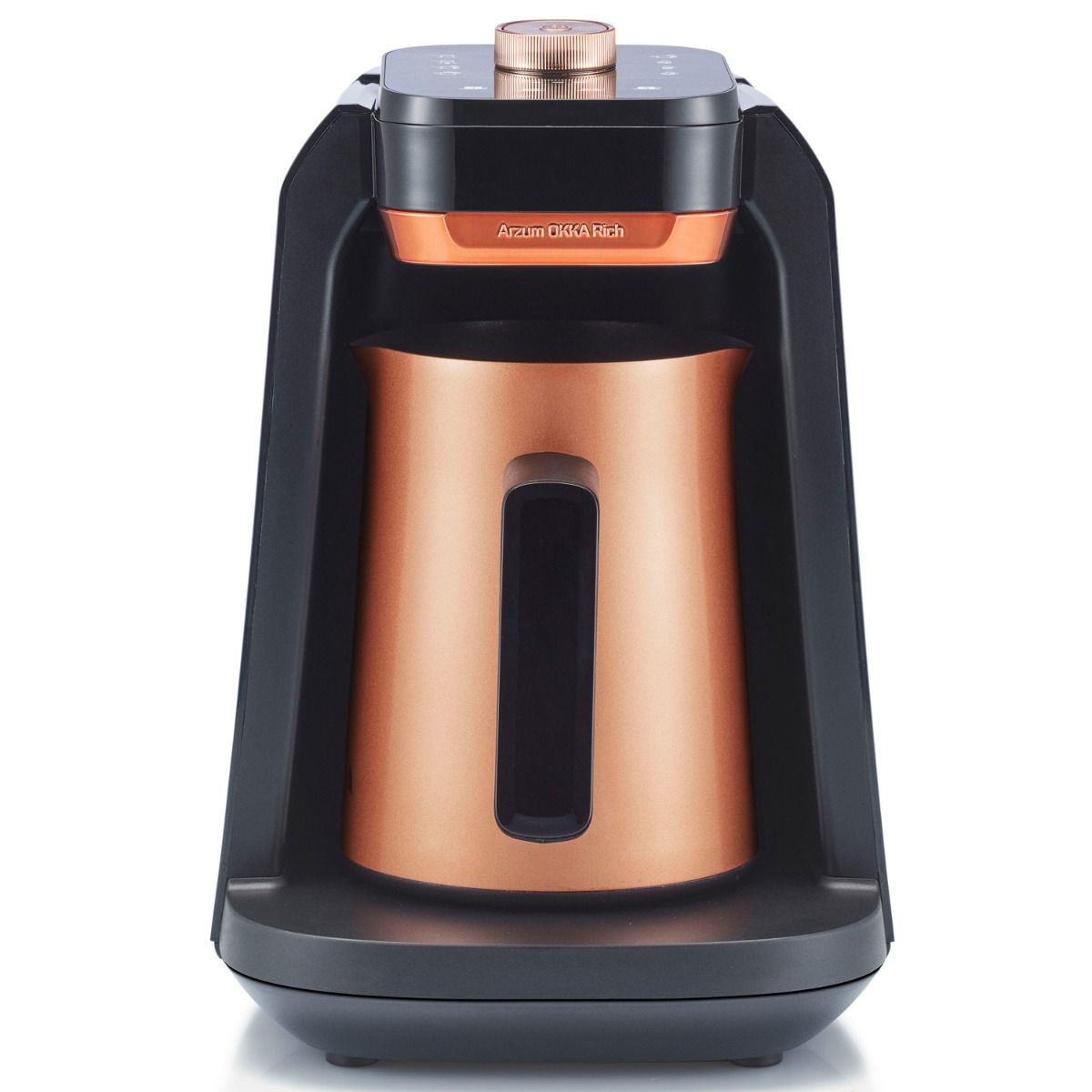 Arzum OKKA Rich Spin Pro Plus OK0038 - Turks Koffiezetapparaat - Koper - 700 Watt - 8 Standen - Ingebouwde Watertank - TEKZEN