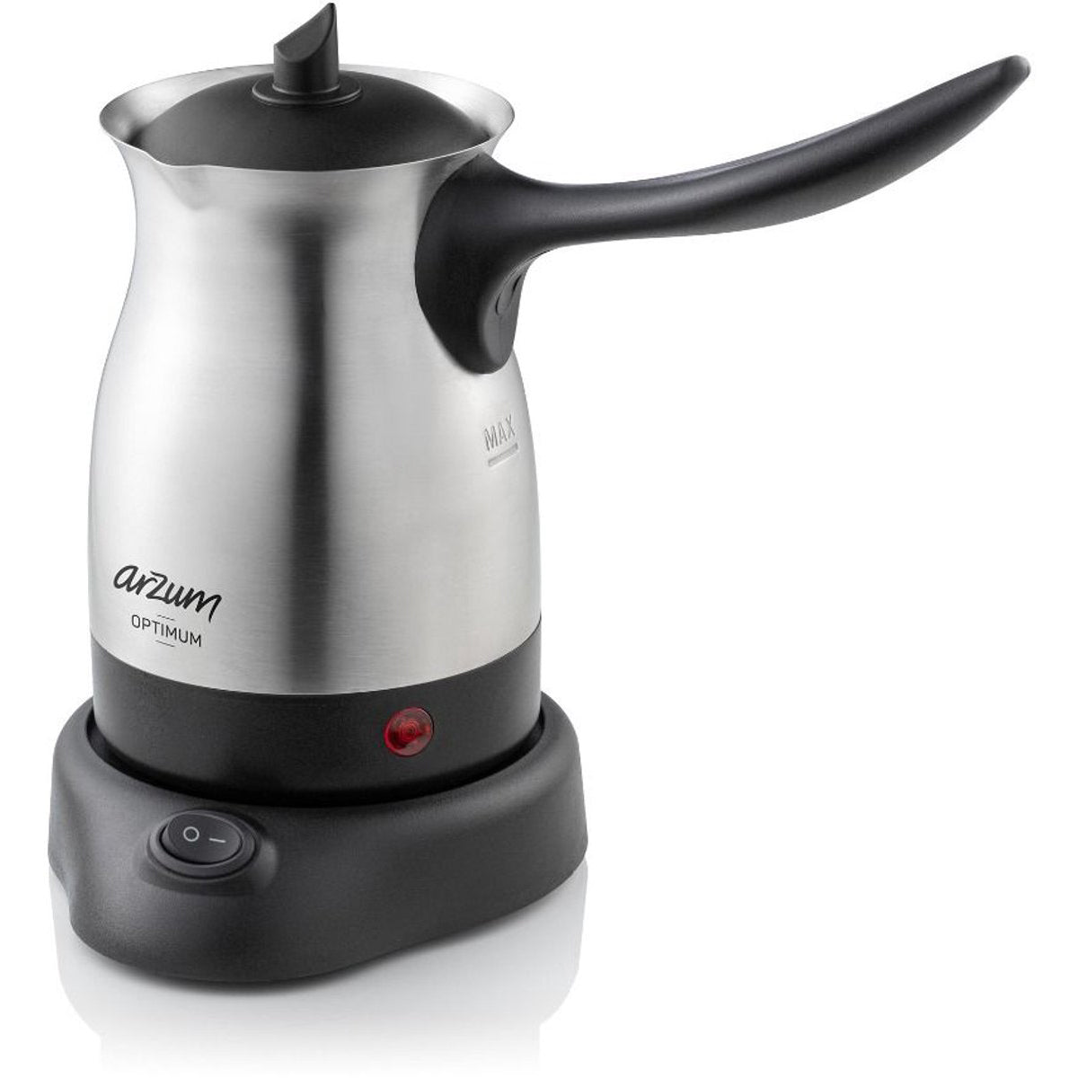 Arzum Optimum AR3088 - Turks Koffiezetapparaat - RVS/Zwart - 800W - 4 Kopjes - 600ml - TEKZEN