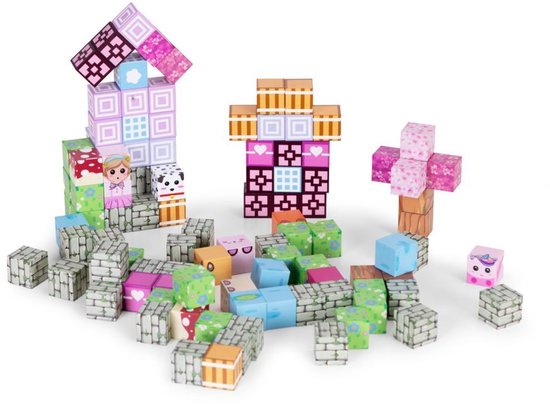 Magnetische Bouwblokken Set - 113 Delig - Magnetisch Constructiespeelgoed - Educatief Bouwspeelgoed voor Kinderen – foto 3