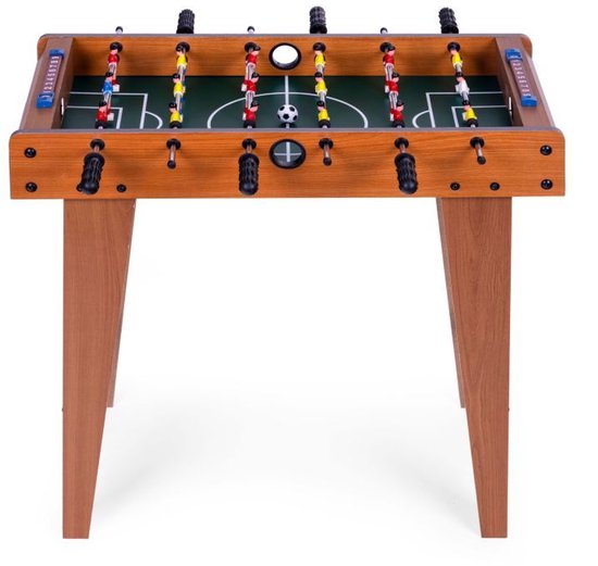 ECOTOYS Mini Tafelvoetbaltafel - 69x35 cm - Hout - Tafelvoetbalspel voor Kinderen – foto 6