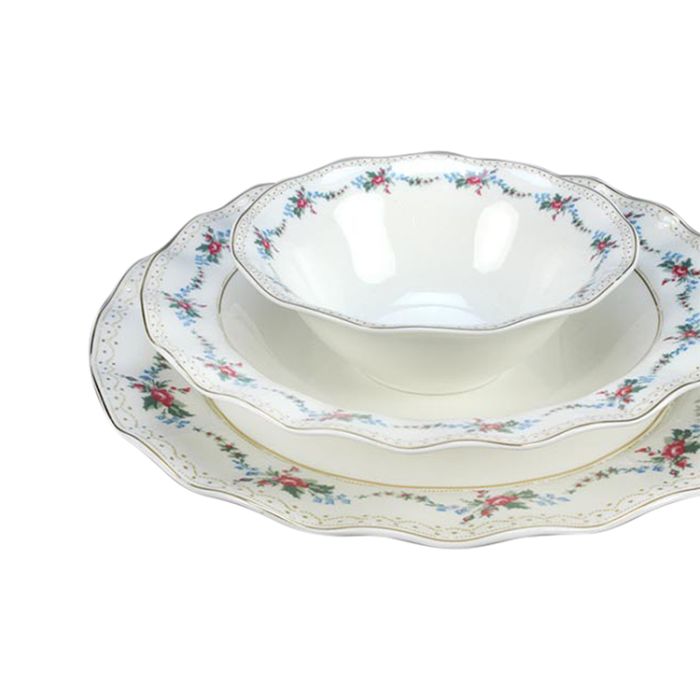 Bricard Dinard Serviesset Wit 84-delig Porselein – productfoto 2