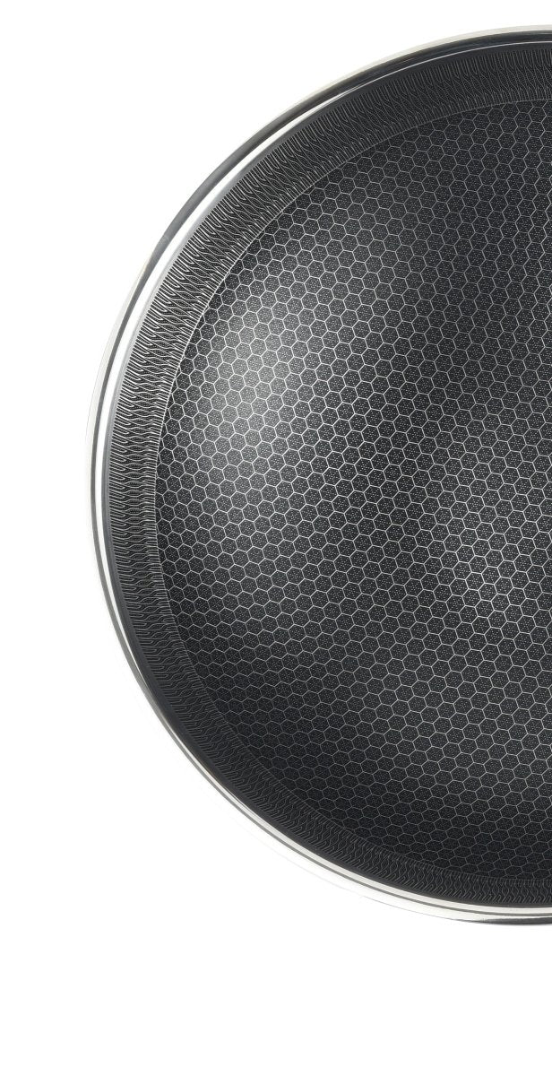 Cheffinger Braadpan met Deksel - 28cm - RVS - Honingraat - Inductie - TEKZEN