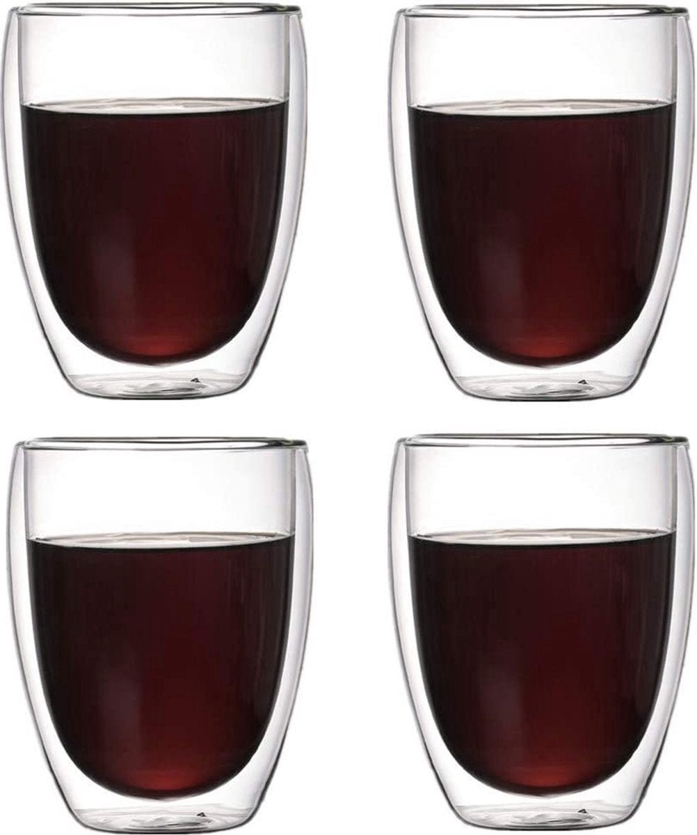 Glozini Dubbelwandige Glazen glas