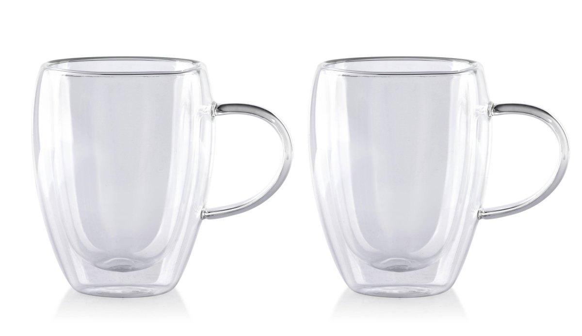 Glozini Dubbelwandige Glazen met Oor glas productafbeelding 2