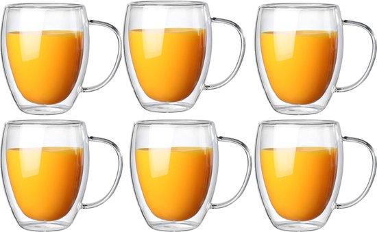 Glozini Dubbelwandige Glazen met Oor glas