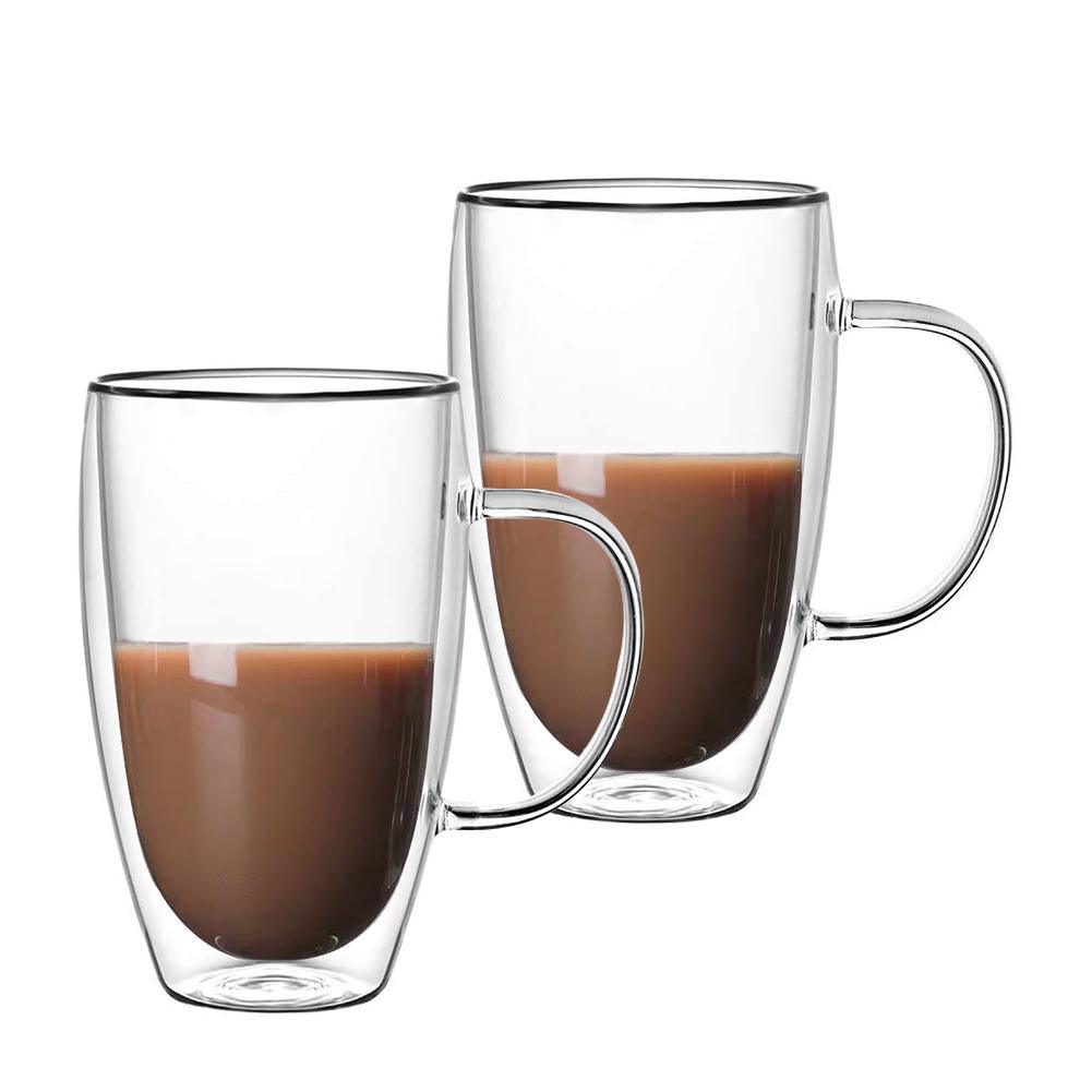 Glozini Dubbelwandige Glazen met Oor glas
