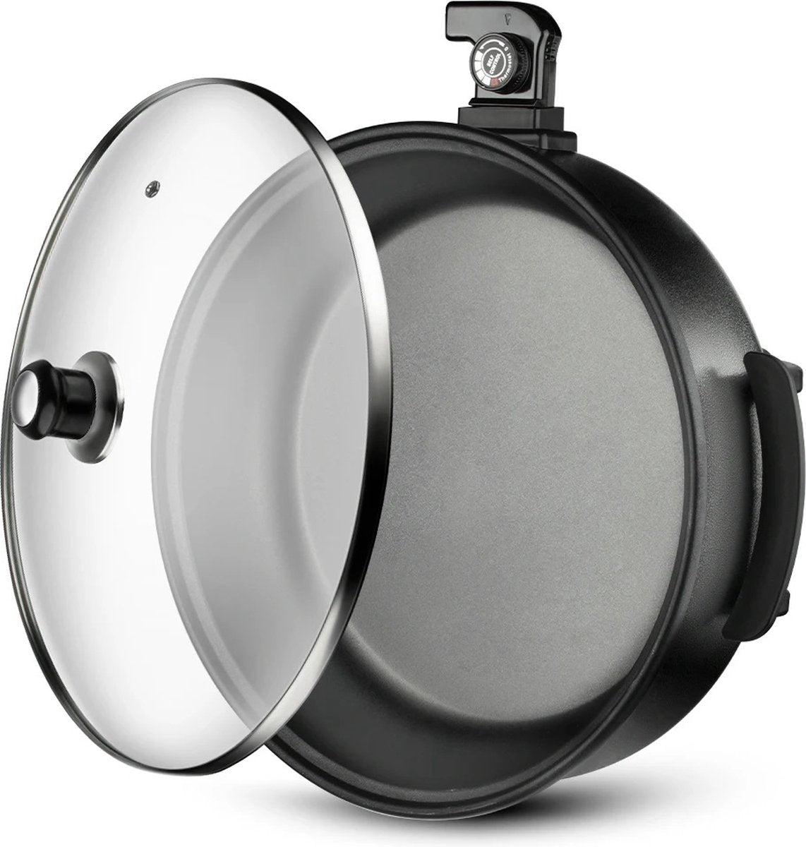 Cheffinger Elektrische Pizza Pan - 42cm - 1500W - TEKZEN