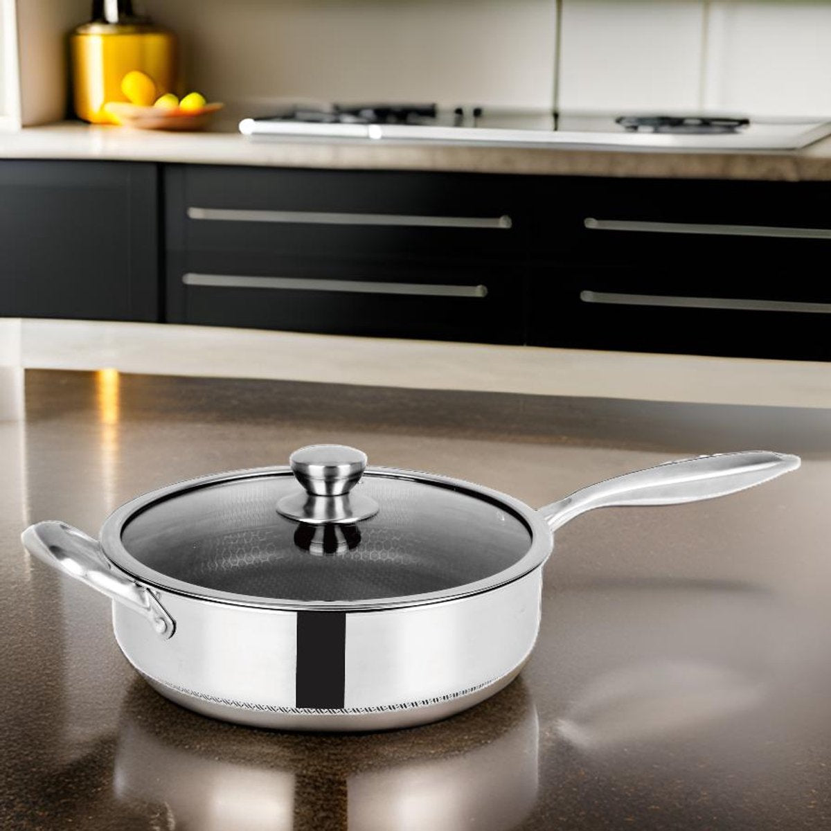 Cheffinger Hapjespan met Deksel hapjespannen productafbeelding 2