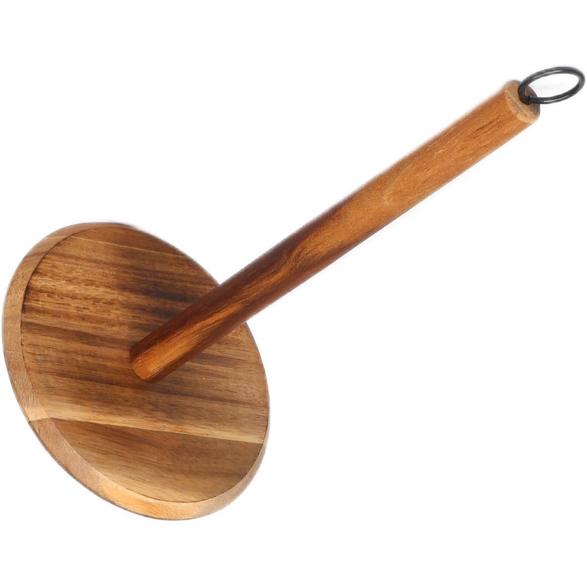 Cheffinger Keukenrolhouder - Bamboe - Houten Staande Rollenhouder - 31cm - TEKZEN