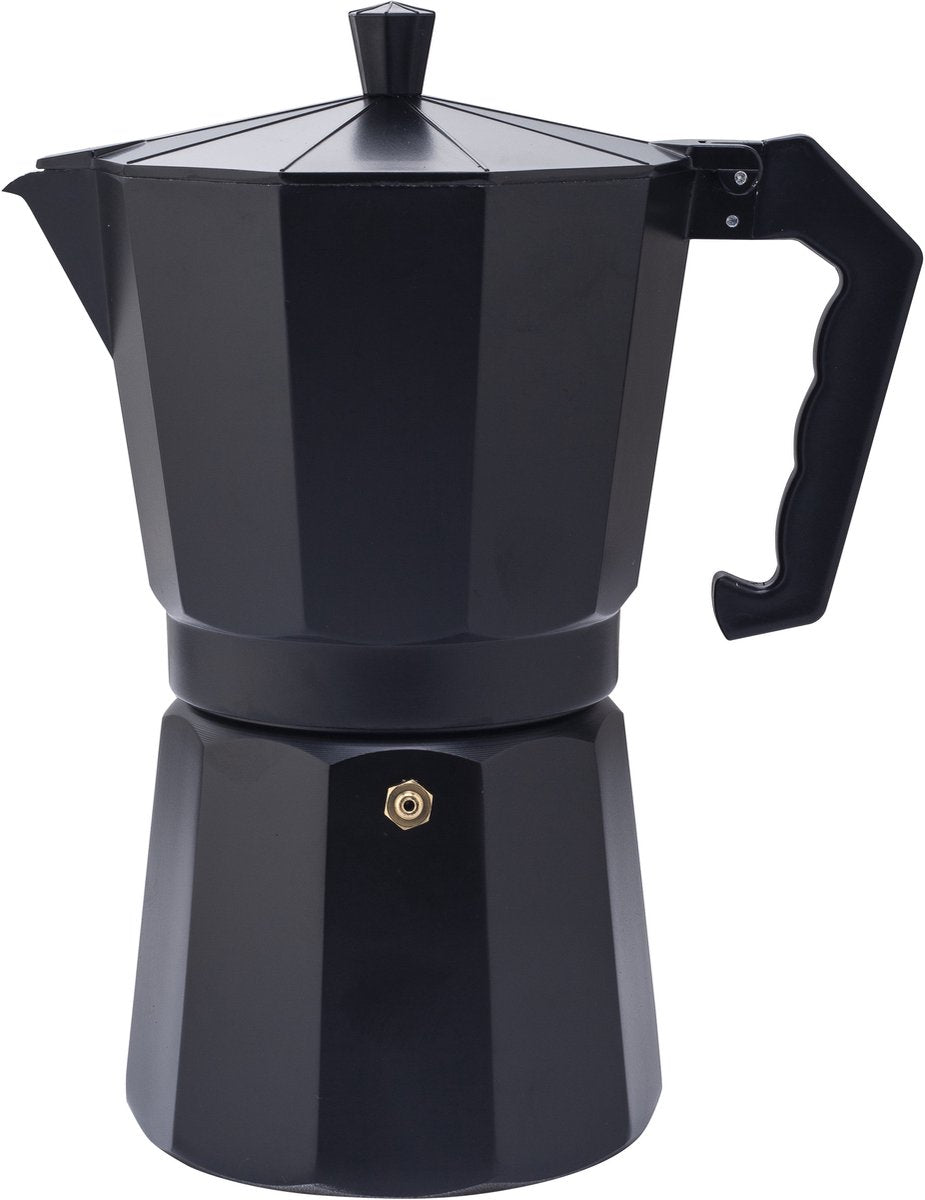 Cheffinger Koffie Percolator - Zwart - 6 Kopjes - Inductie - TEKZEN