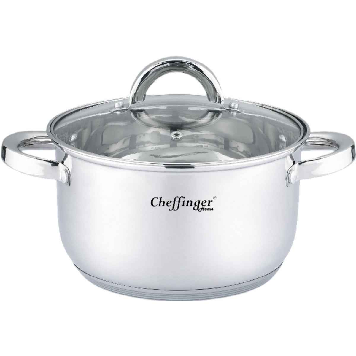 Cheffinger Kookpan met Deksel - 16cm - RVS - Inductie