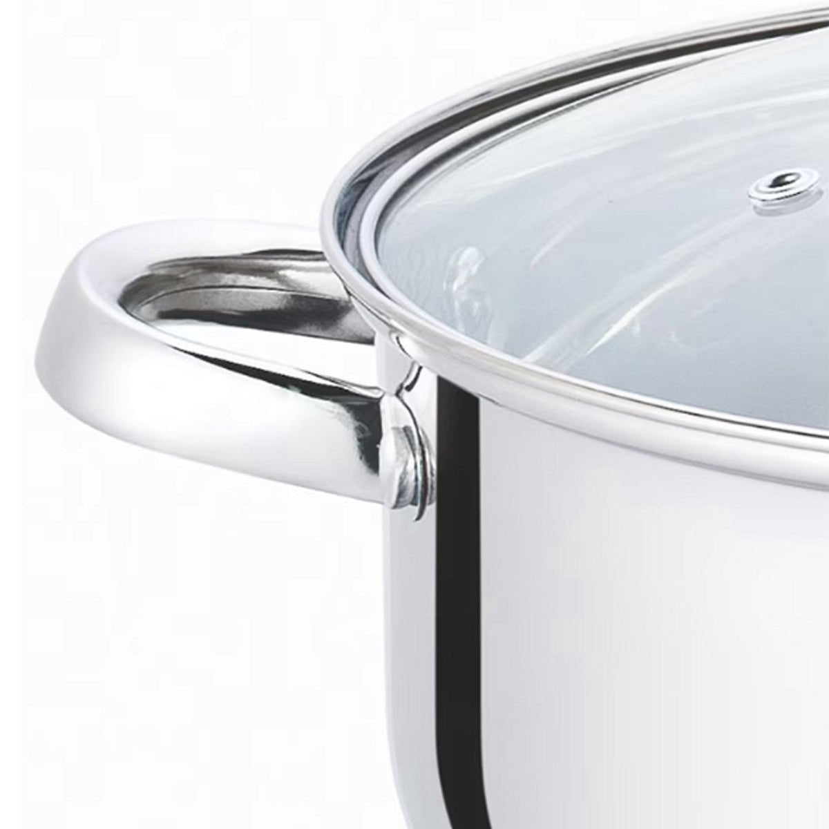 Cheffinger Kookpan met Deksel - 18cm - RVS - Inductie - TEKZEN